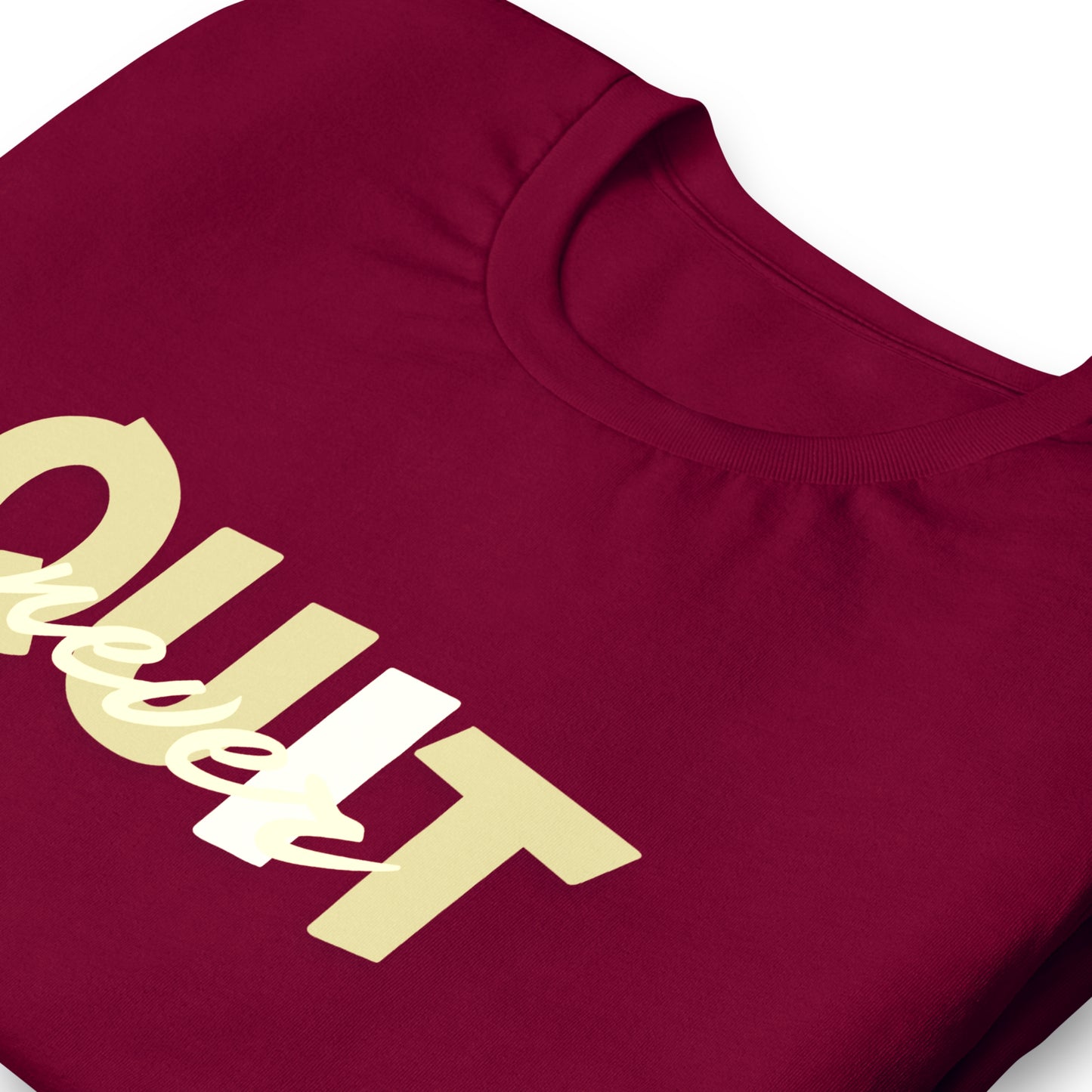 I Never Quit | Women Round Neck Half Sleeve T-shirt