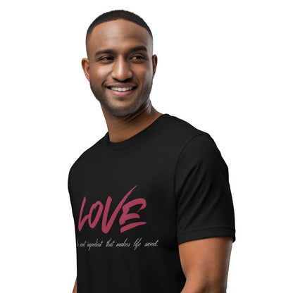 Love Secret Ingredient | Unisex Round Neck Half Sleeve T-shirt