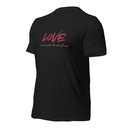 Love Secret Ingredient | Men Round Neck Half Sleeve T-shirt