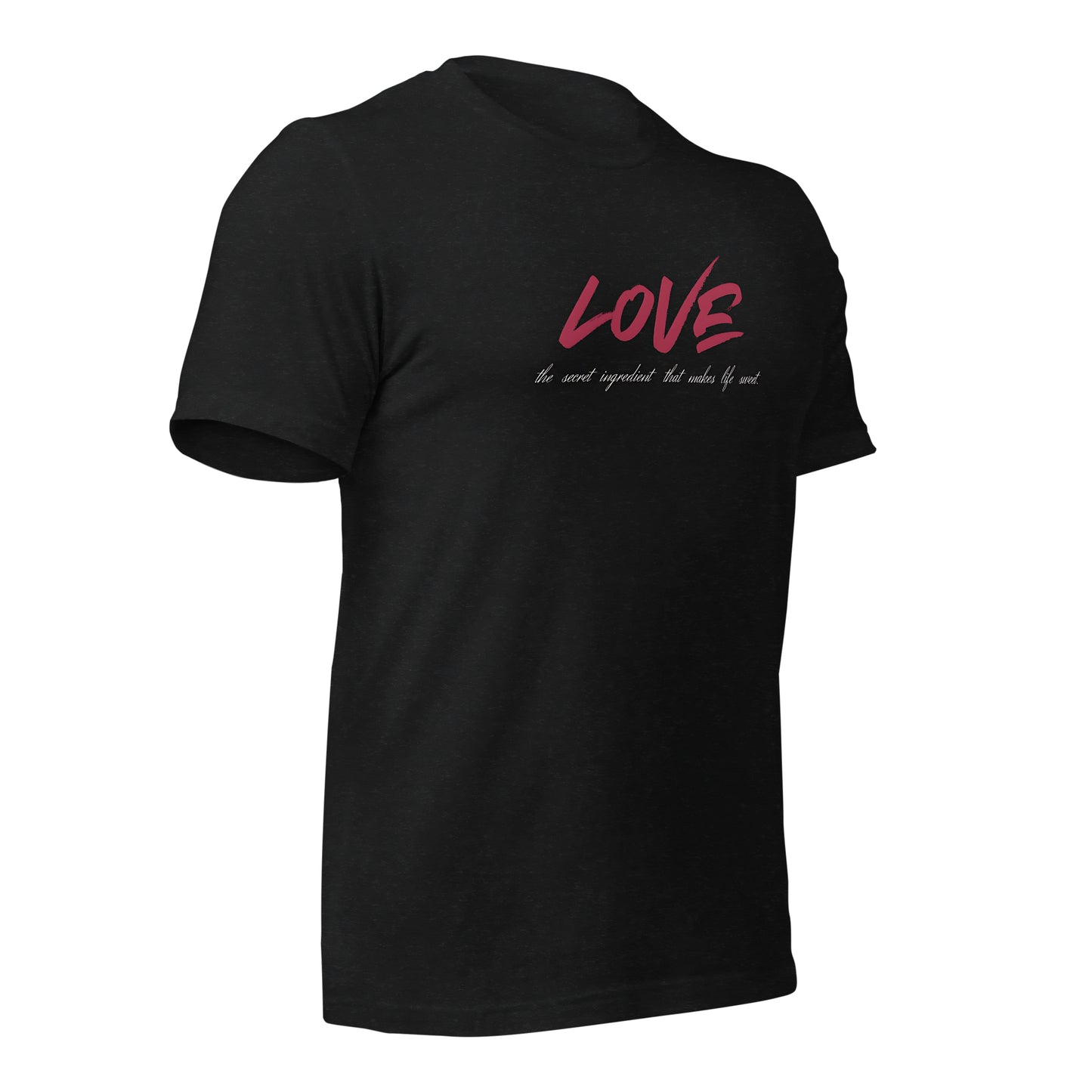 Love Secret Ingredient | Men Round Neck Half Sleeve T-shirt