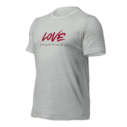 Love Secret Ingredient | Men Round Neck Half Sleeve T-shirt