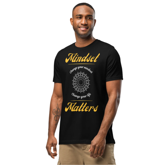 Mindset Matters |  Men Round Neck Half Sleeve T-shirt