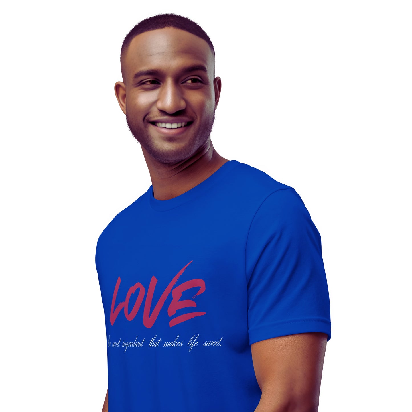 Love Secret Ingredient | Unisex Round Neck Half Sleeve T-shirt