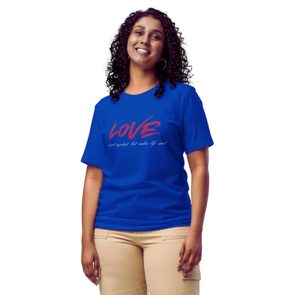 Love Secret Ingredient | Unisex Round Neck Half Sleeve T-shirt