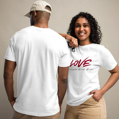 Love Secret Ingredient | Unisex Round Neck Half Sleeve T-shirt