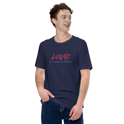 Love Secret Ingredient | Men Round Neck Half Sleeve T-shirt