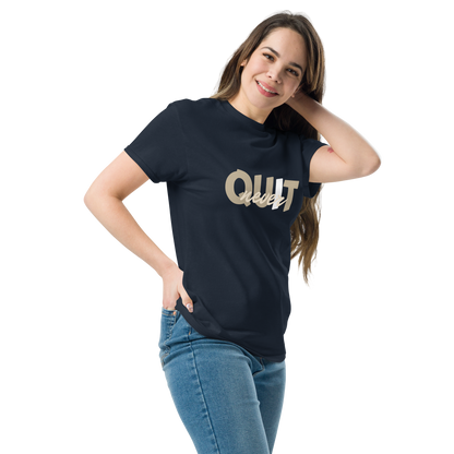 I Never Quit | Women Round Neck Half Sleeve T-shirt