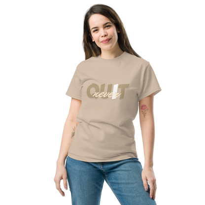 I Never Quit | Women Round Neck Half Sleeve T-shirt