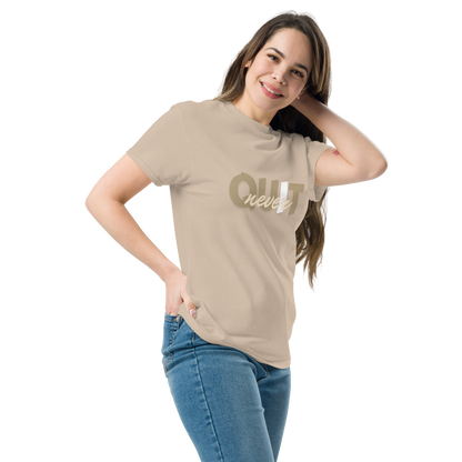 I Never Quit | Women Round Neck Half Sleeve T-shirt