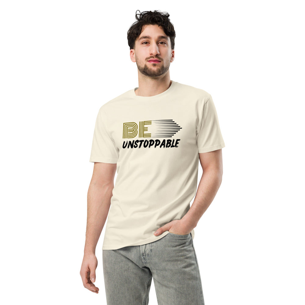 Be Unstoppable | Men Round Neck Half Sleeve T-shirt