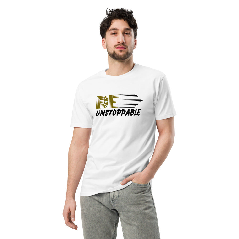 Be Unstoppable | Men Round Neck Half Sleeve T-shirt