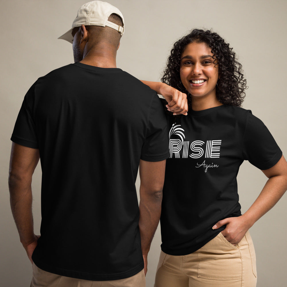 Rise Again | Women Round Neck Half Sleeve T-shirt