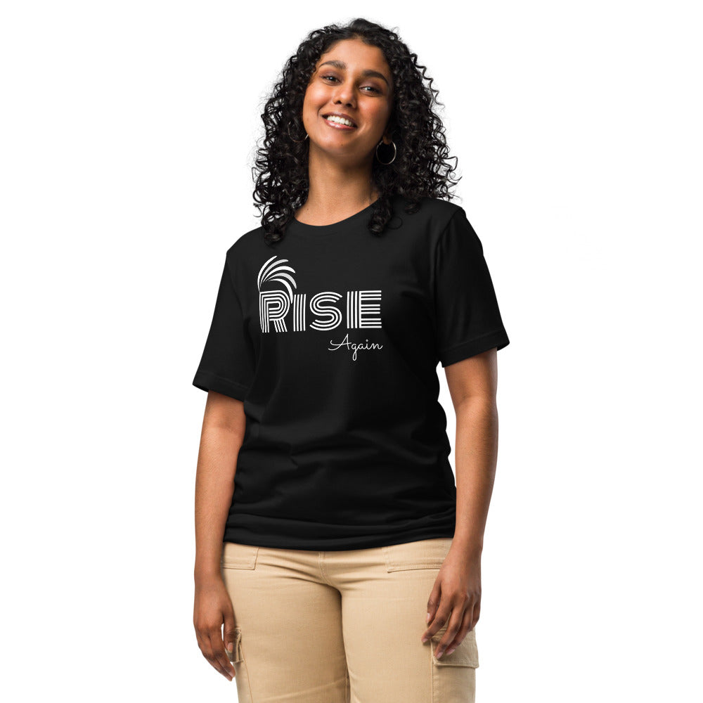 Rise Again | Women Round Neck Half Sleeve T-shirt