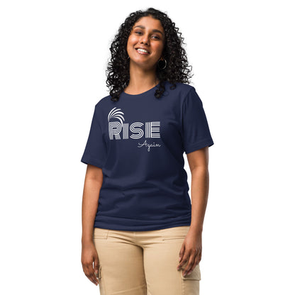 Rise Again | Women Round Neck Half Sleeve T-shirt