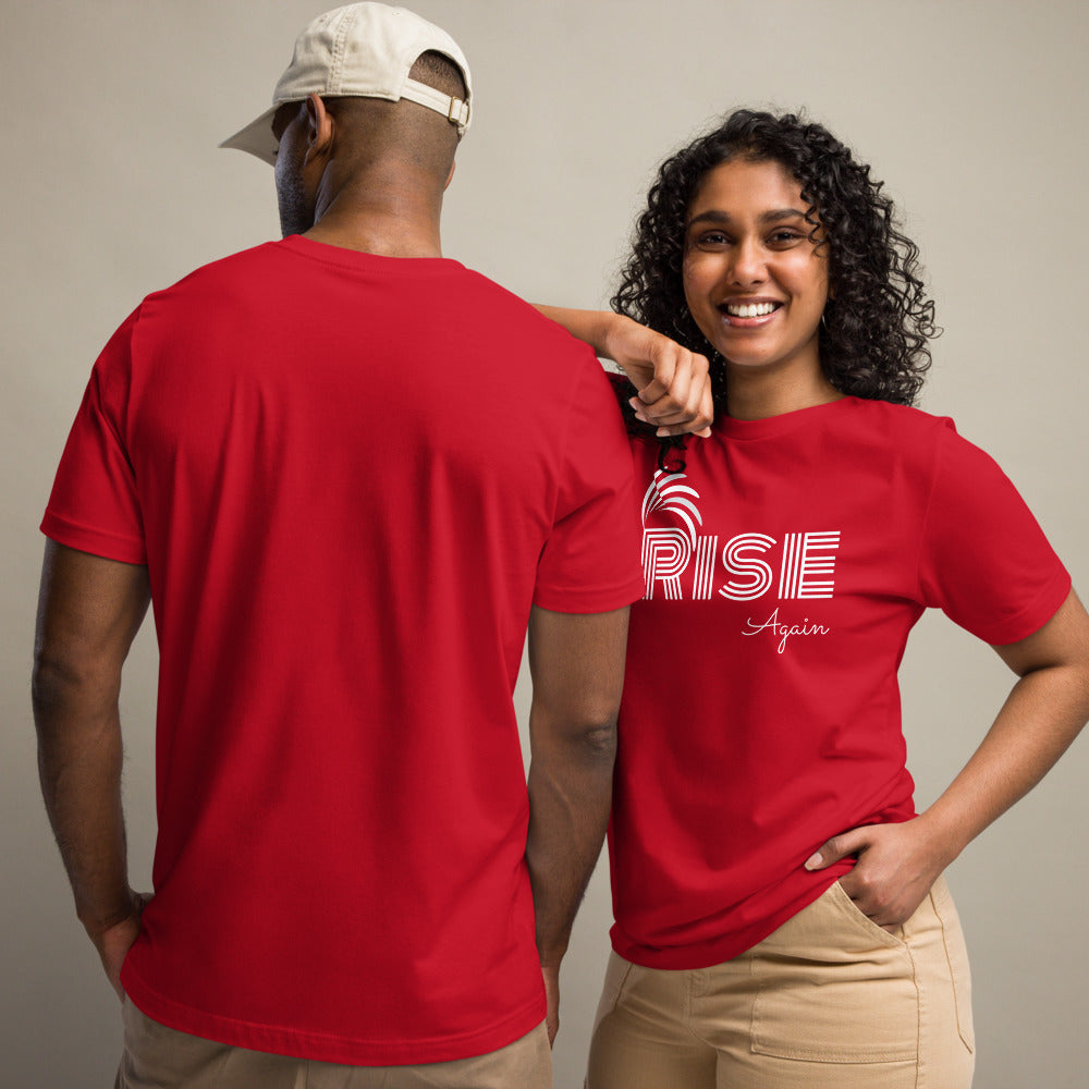 Rise Again | Women Round Neck Half Sleeve T-shirt