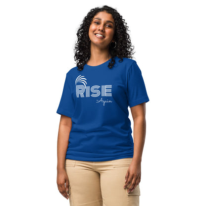 Rise Again | Women Round Neck Half Sleeve T-shirt