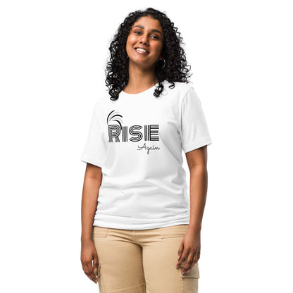 Rise Again | Women Round Neck Half Sleeve T-shirt