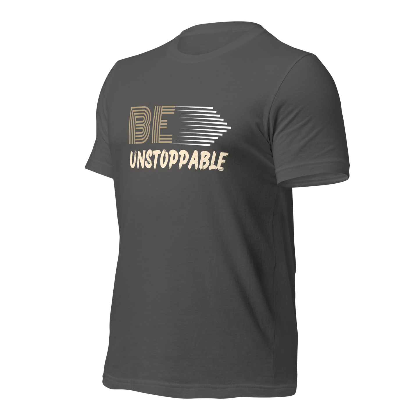 Be Unstoppable | Men Round Neck Half Sleeve T-shirt