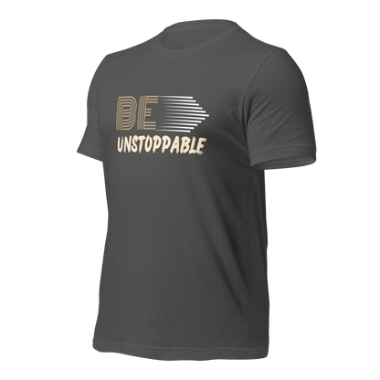 Be Unstoppable | Men Round Neck Half Sleeve T-shirt