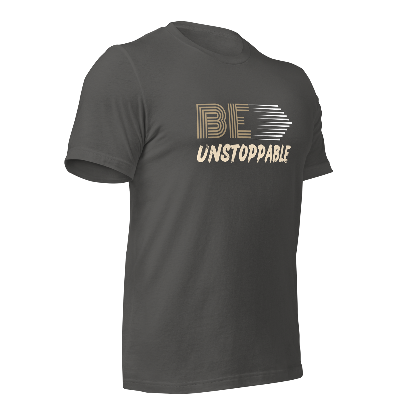 Be Unstoppable | Men Round Neck Half Sleeve T-shirt