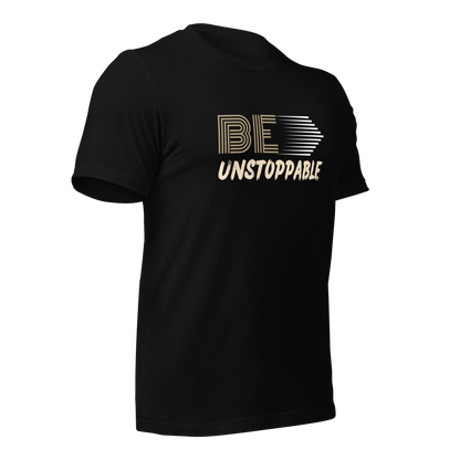 Be Unstoppable | Men Round Neck Half Sleeve T-shirt