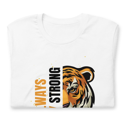 Stay Strong Always | Men Round Neck Half Sleeve T-shirt