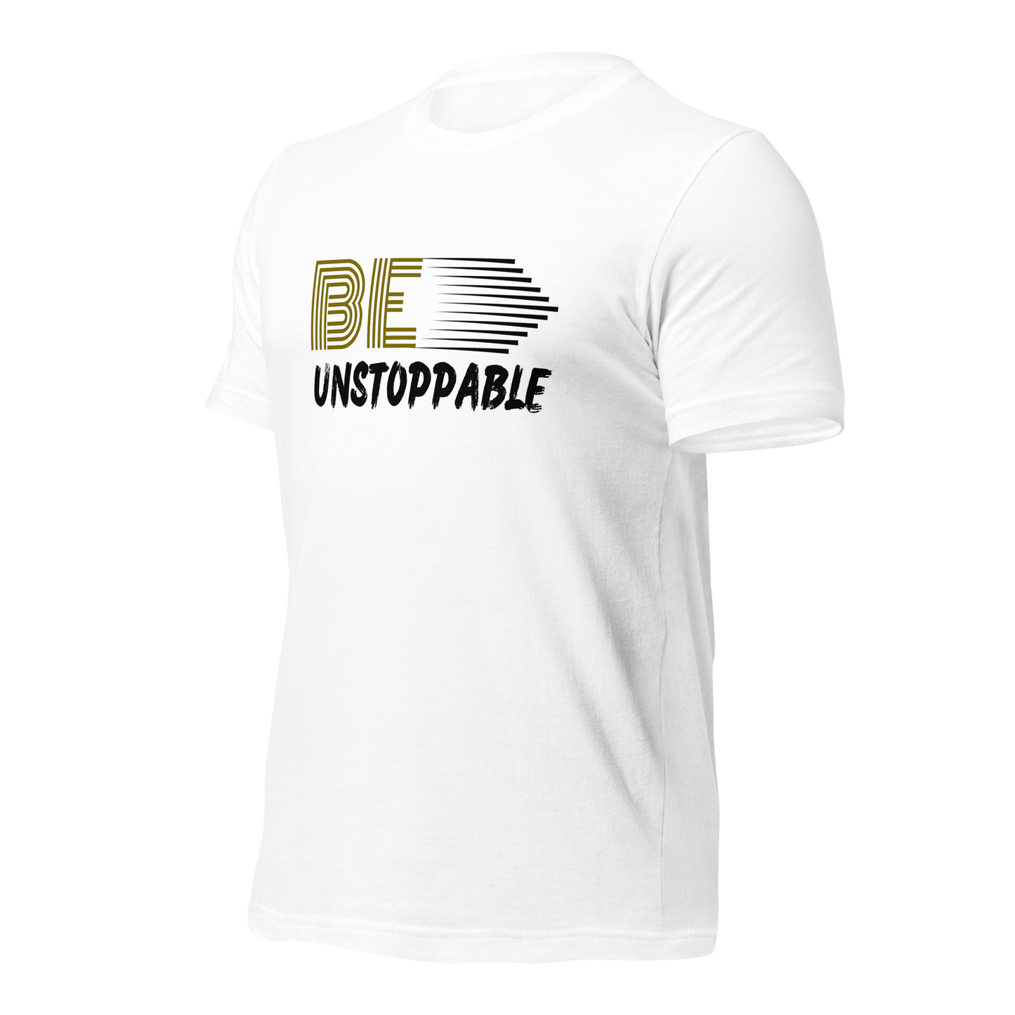 Be Unstoppable | Men Round Neck Half Sleeve T-shirt