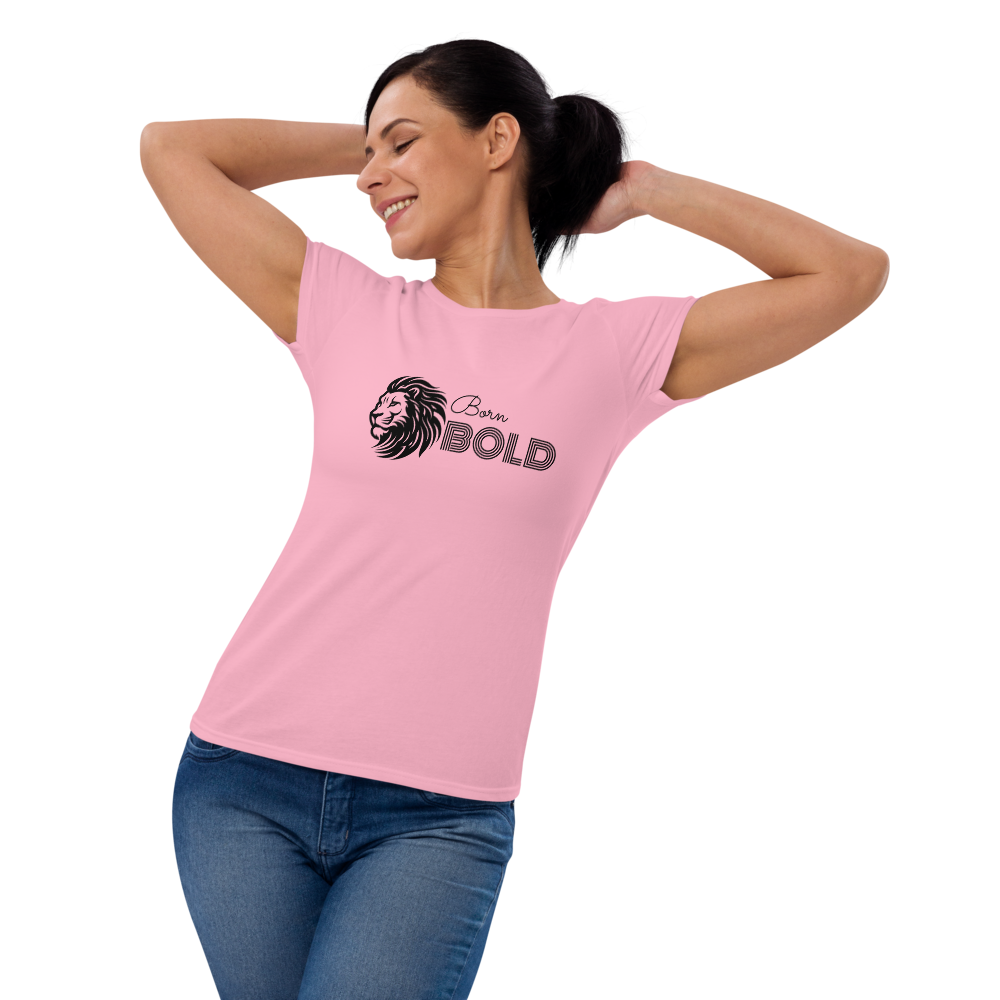 Born Bold | Women Graphic Printed T-Shirt