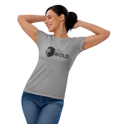 Born Bold | Women Graphic Printed T-Shirt