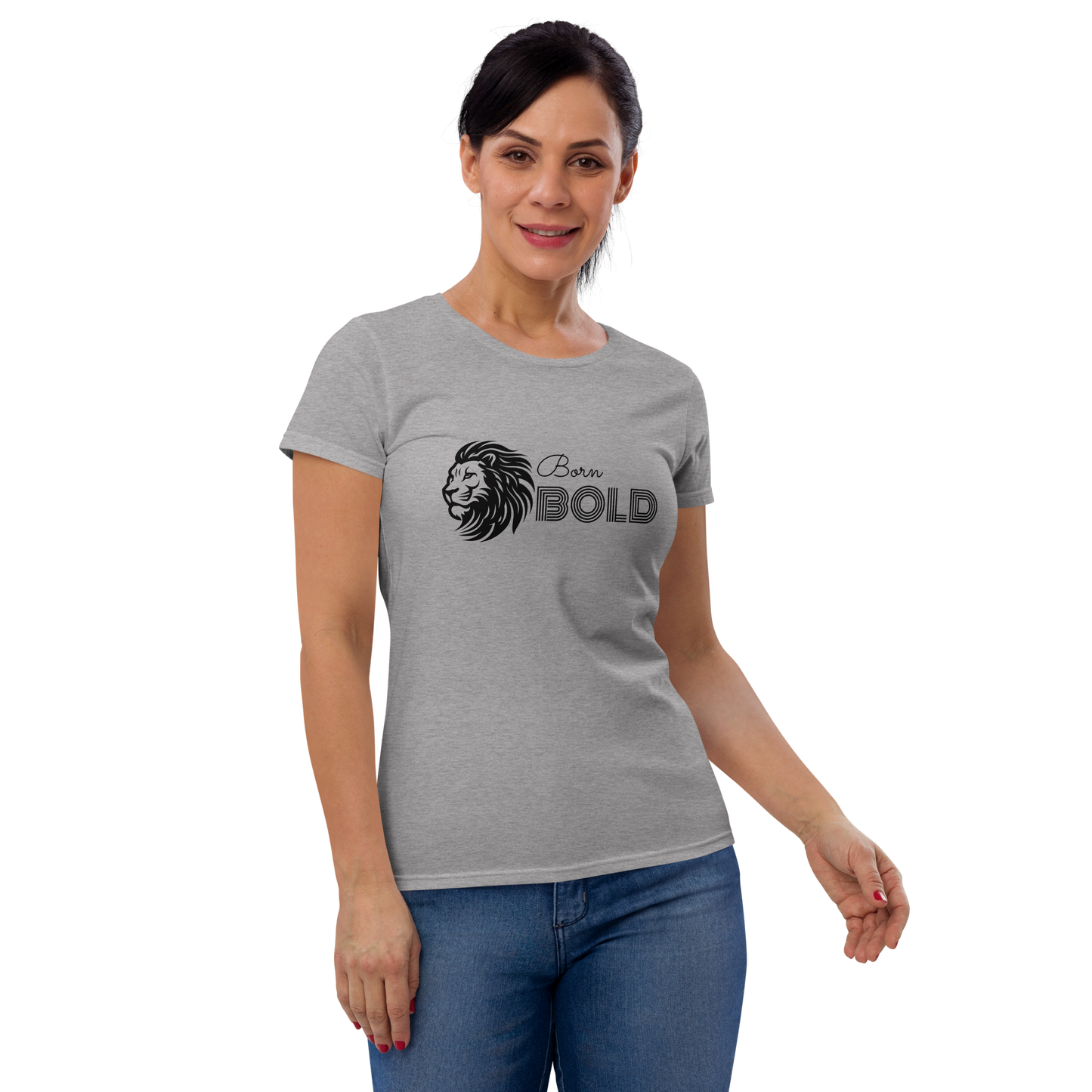 Born Bold | Women Graphic Printed T-Shirt