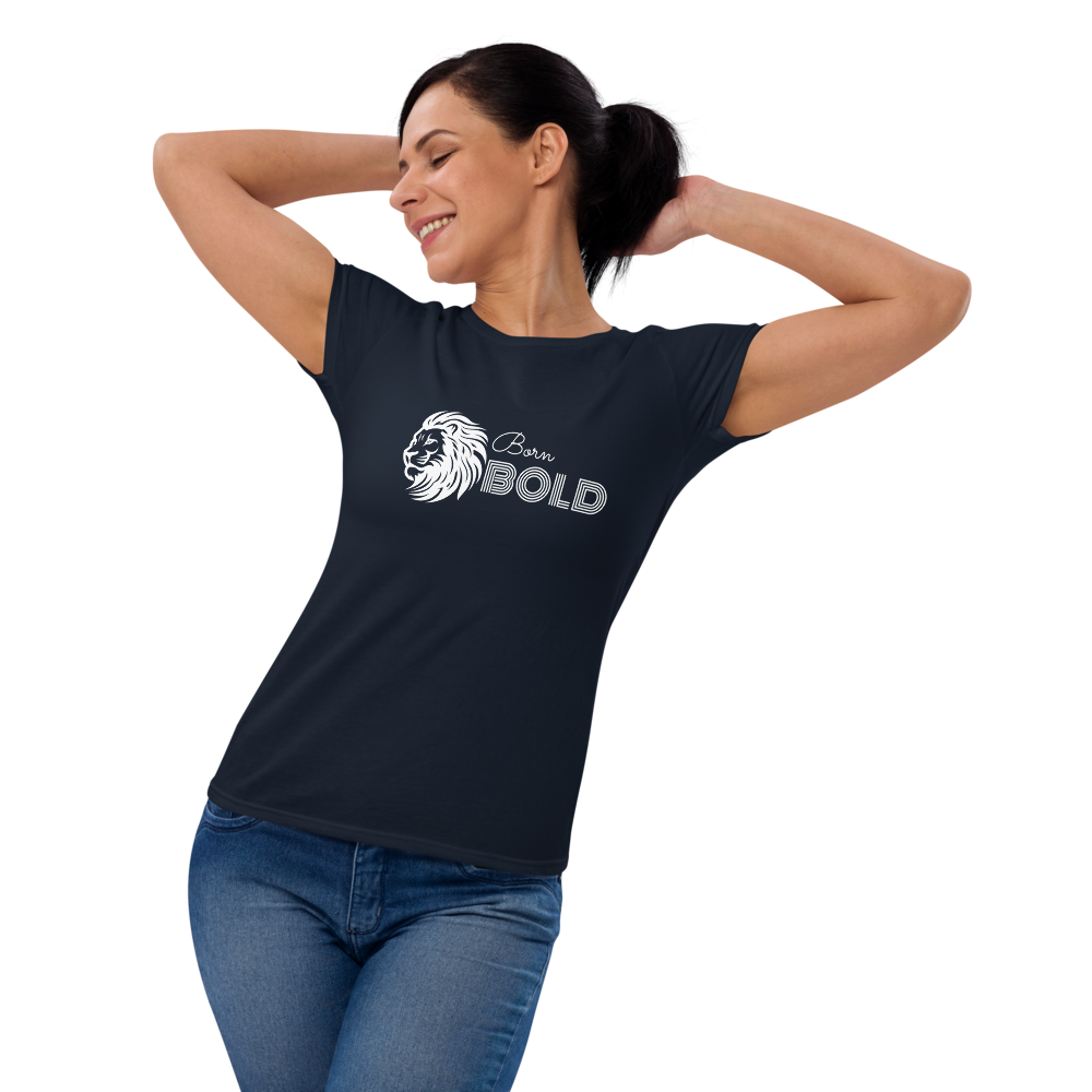 Born Bold | Women Graphic Printed T-Shirt