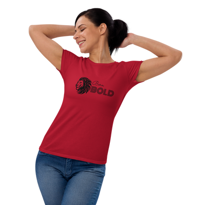 Born Bold | Women Graphic Printed T-Shirt