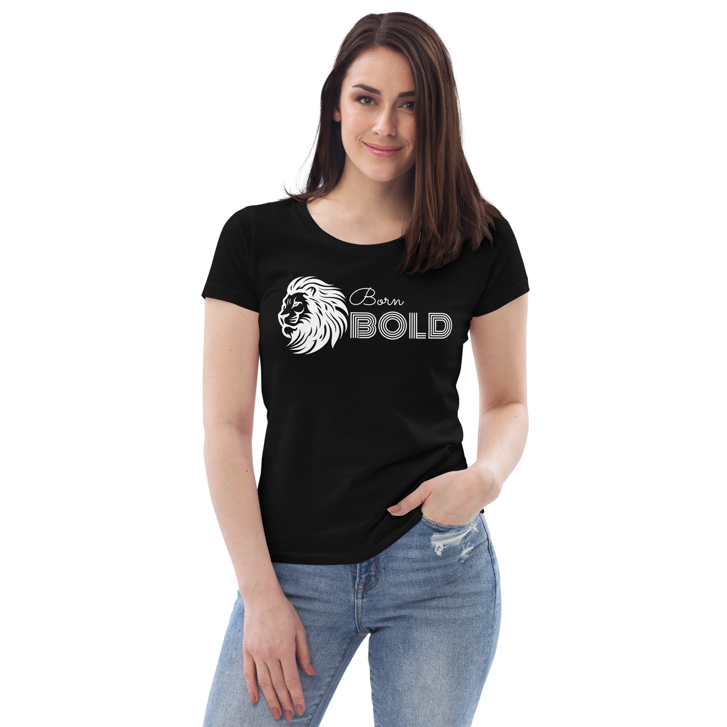 Born Bold | Women Graphic Printed T-Shirt