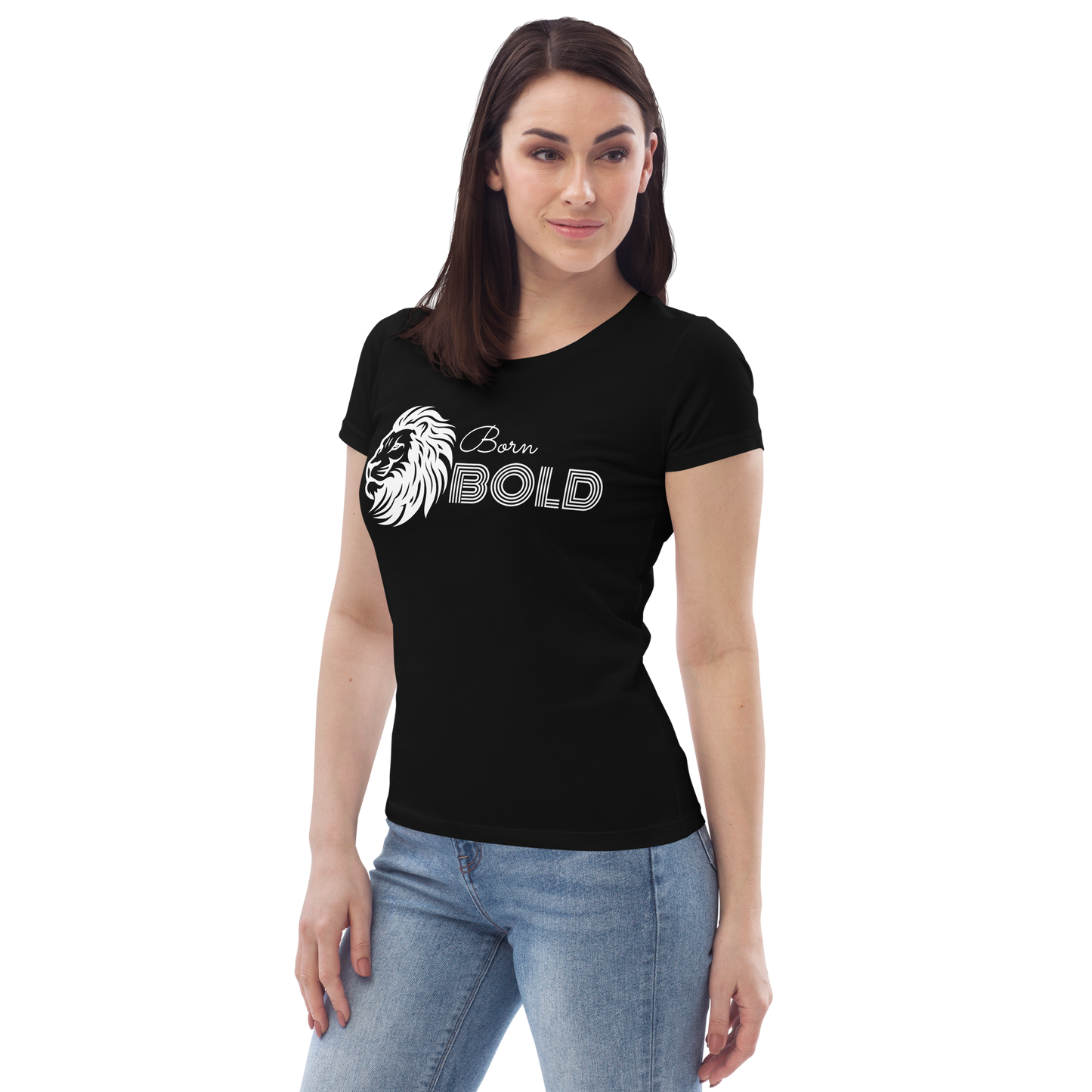 Born Bold | Women Graphic Printed T-Shirt